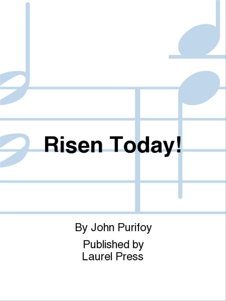 Risen Today! 3-Part scores gallery preview page 1