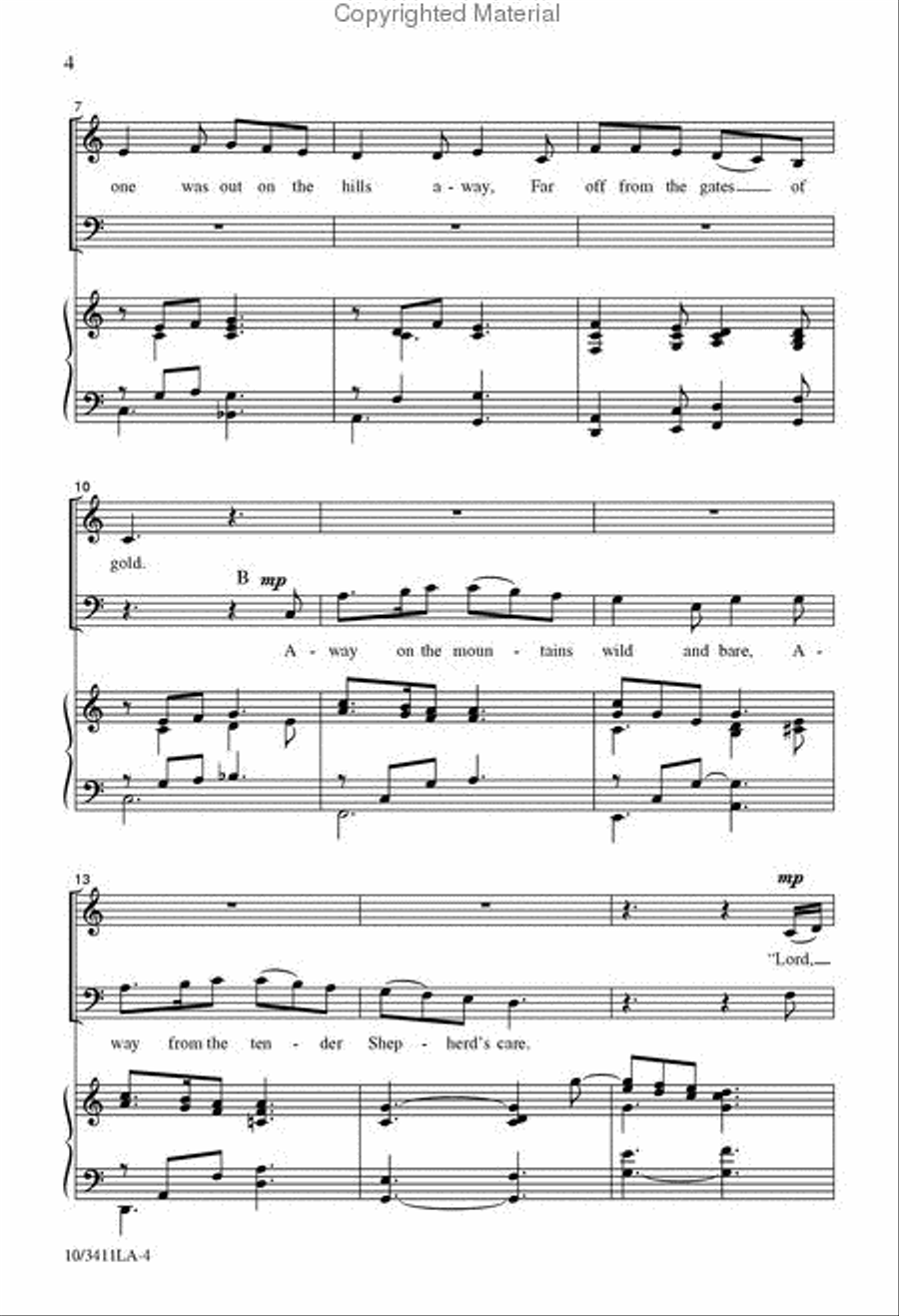 The Ninety and Nine 3-Part scores gallery preview page 3