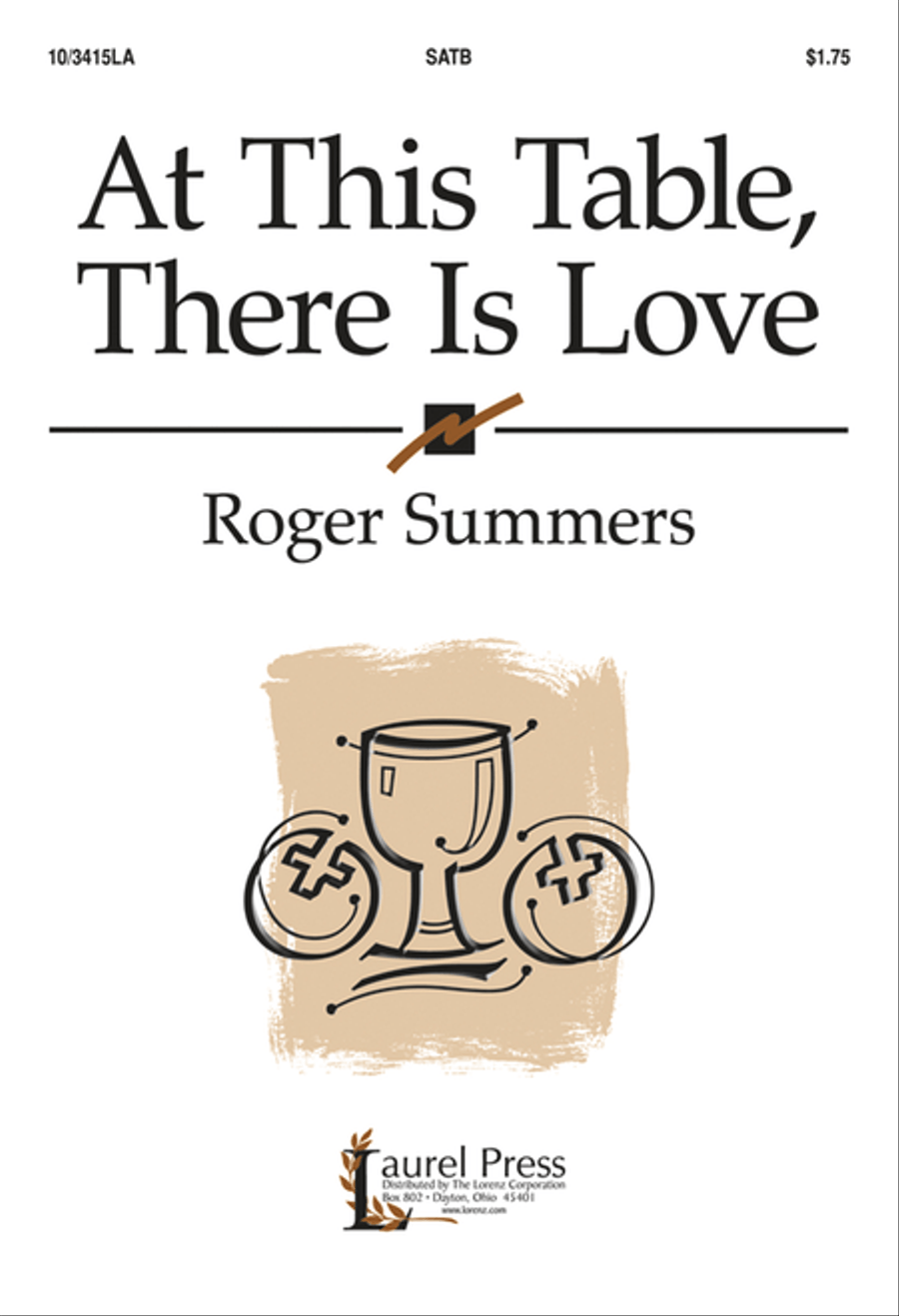 At This Table, There Is Love 4-Part scores gallery preview page 1