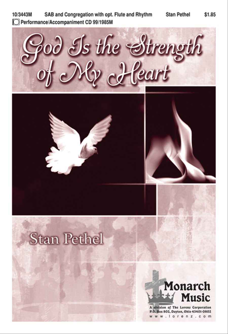 God Is the Strength of My Heart 3-Part scores gallery preview page 1