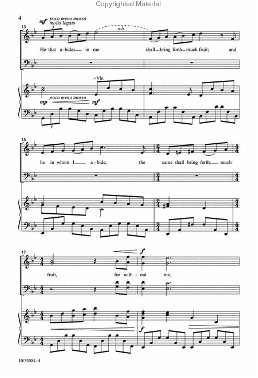 Abide in Me 4-Part scores gallery preview page 3