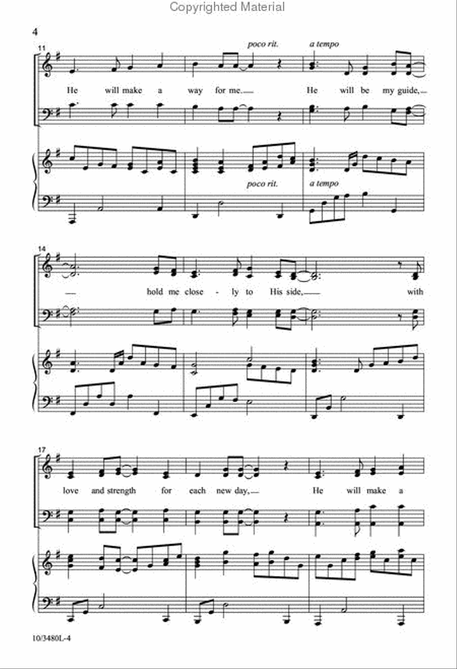 God Will Make a Way God Will Make a Way 4-Part scores gallery preview page 3