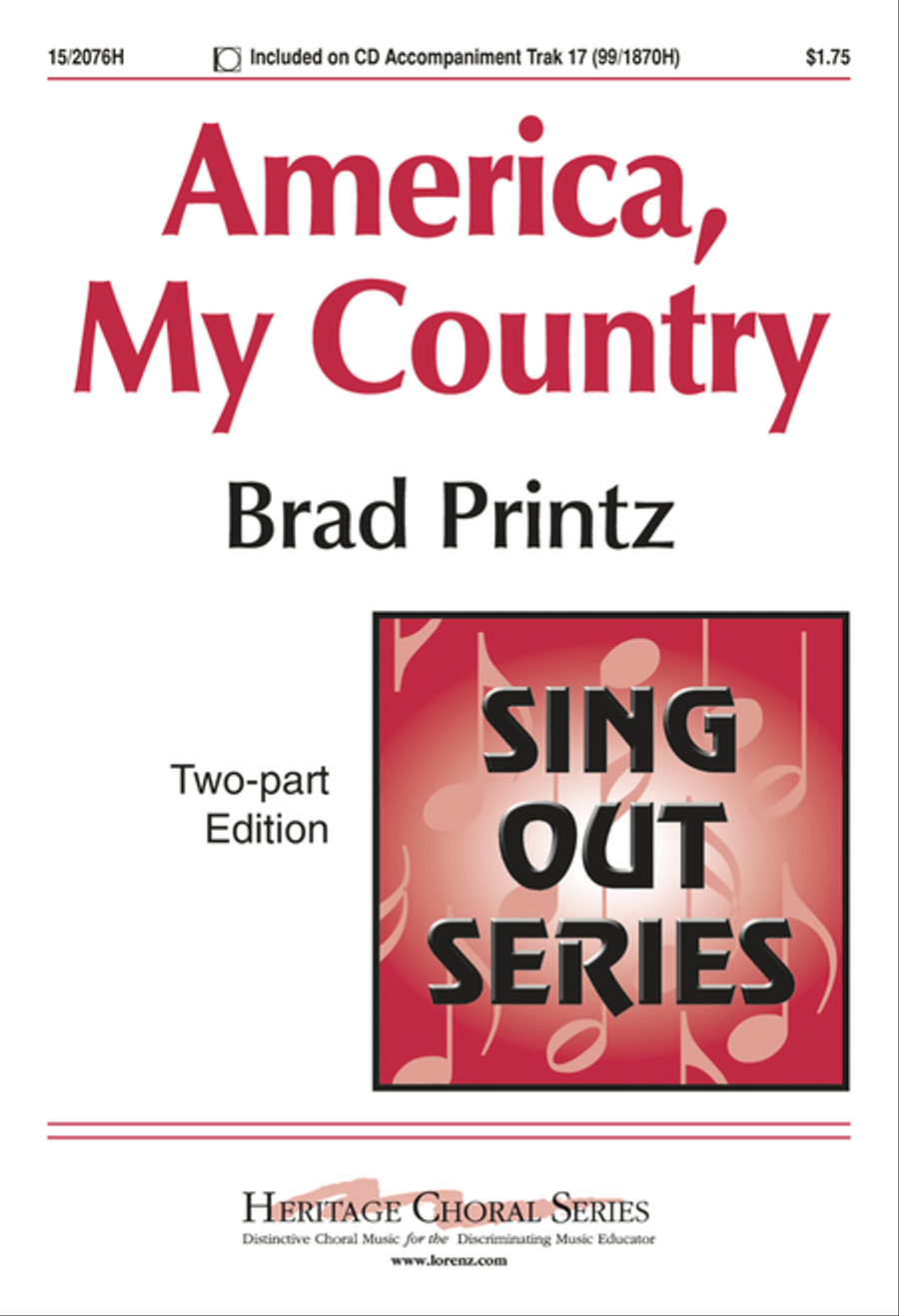 America, My Country 2-Part scores gallery preview page 1