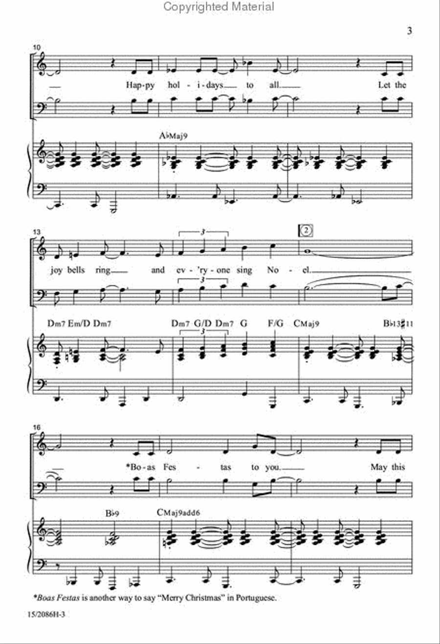 Brazilian Noel Brazilian Noel 4-Part scores gallery preview page 3
