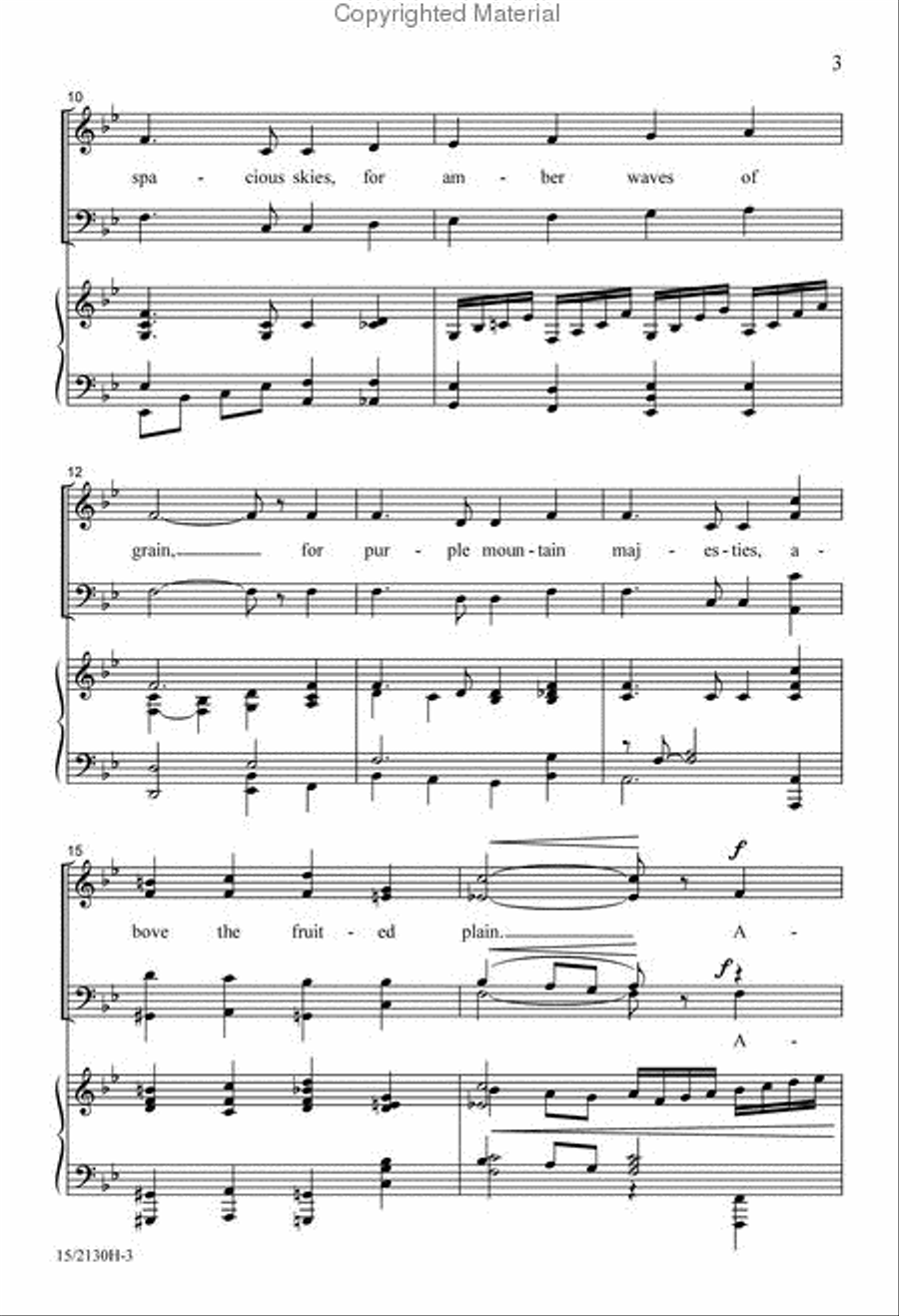 An American Tribute An American Tribute 4-Part scores gallery preview page 3