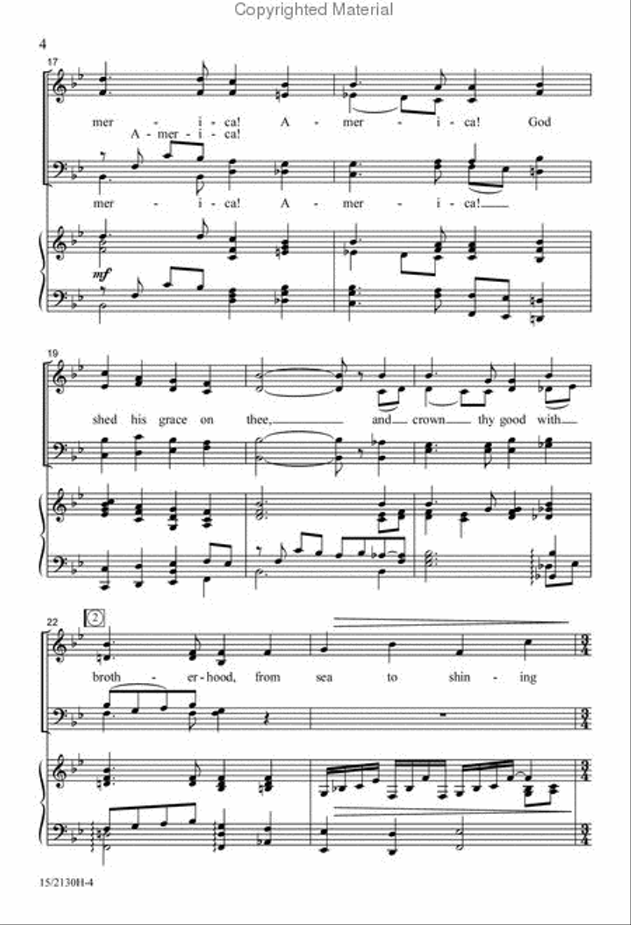 An American Tribute An American Tribute 4-Part scores gallery preview page 4