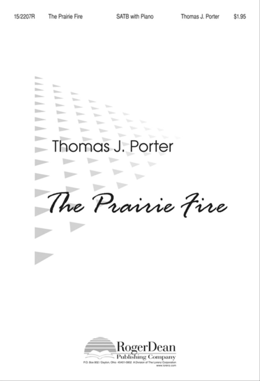The Prairie Fire 4-Part scores gallery preview page 1
