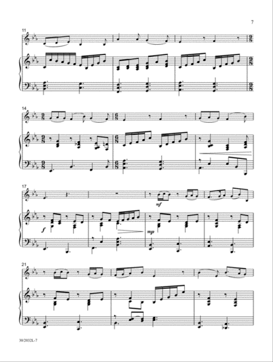 Christmas Celebrations - Alto Saxophone Alto Saxophone scores gallery preview page 3