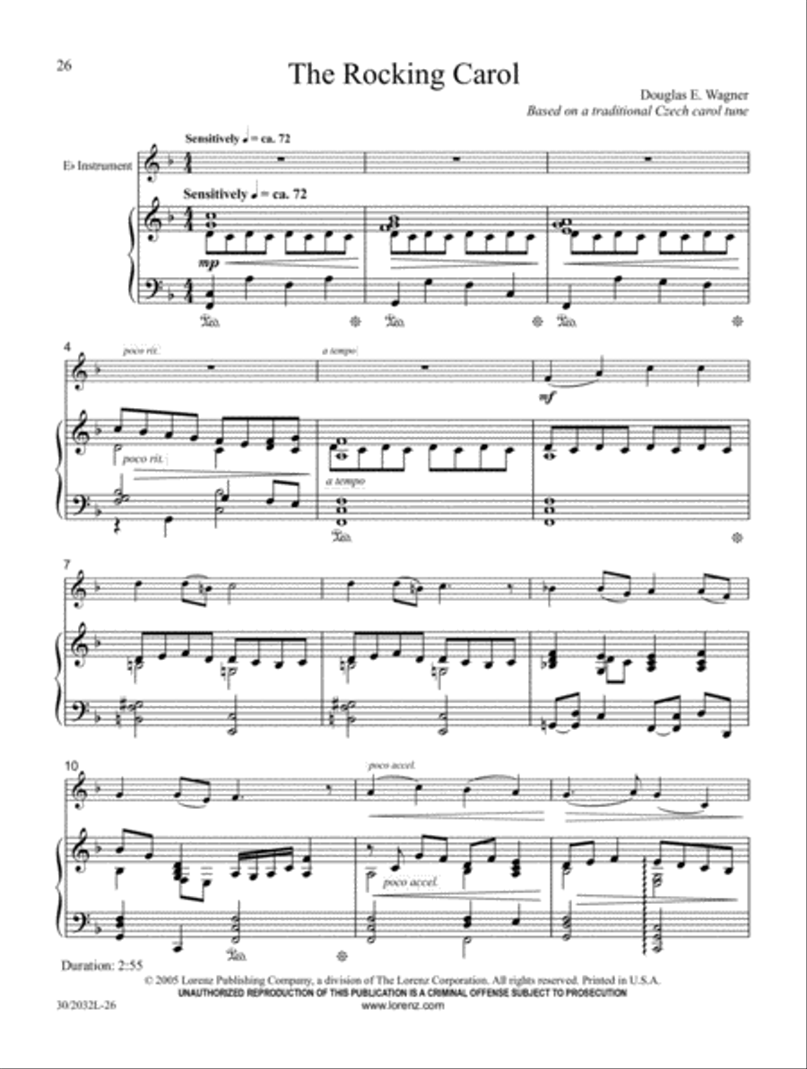 Christmas Celebrations - Alto Saxophone Alto Saxophone scores gallery preview page 12
