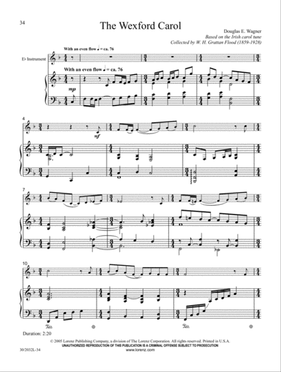 Christmas Celebrations - Alto Saxophone Alto Saxophone scores gallery preview page 16