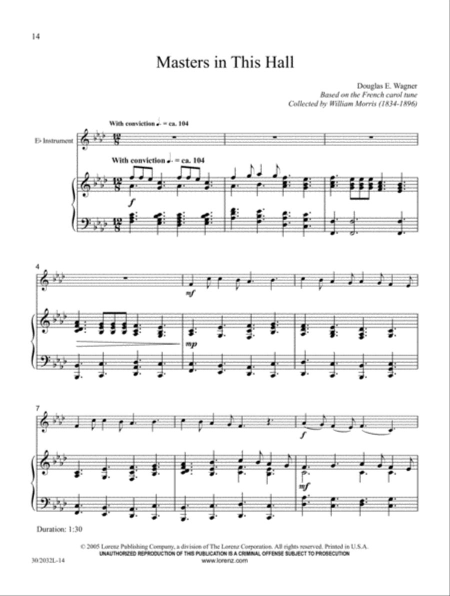 Christmas Celebrations - Alto Saxophone Alto Saxophone scores gallery preview page 6