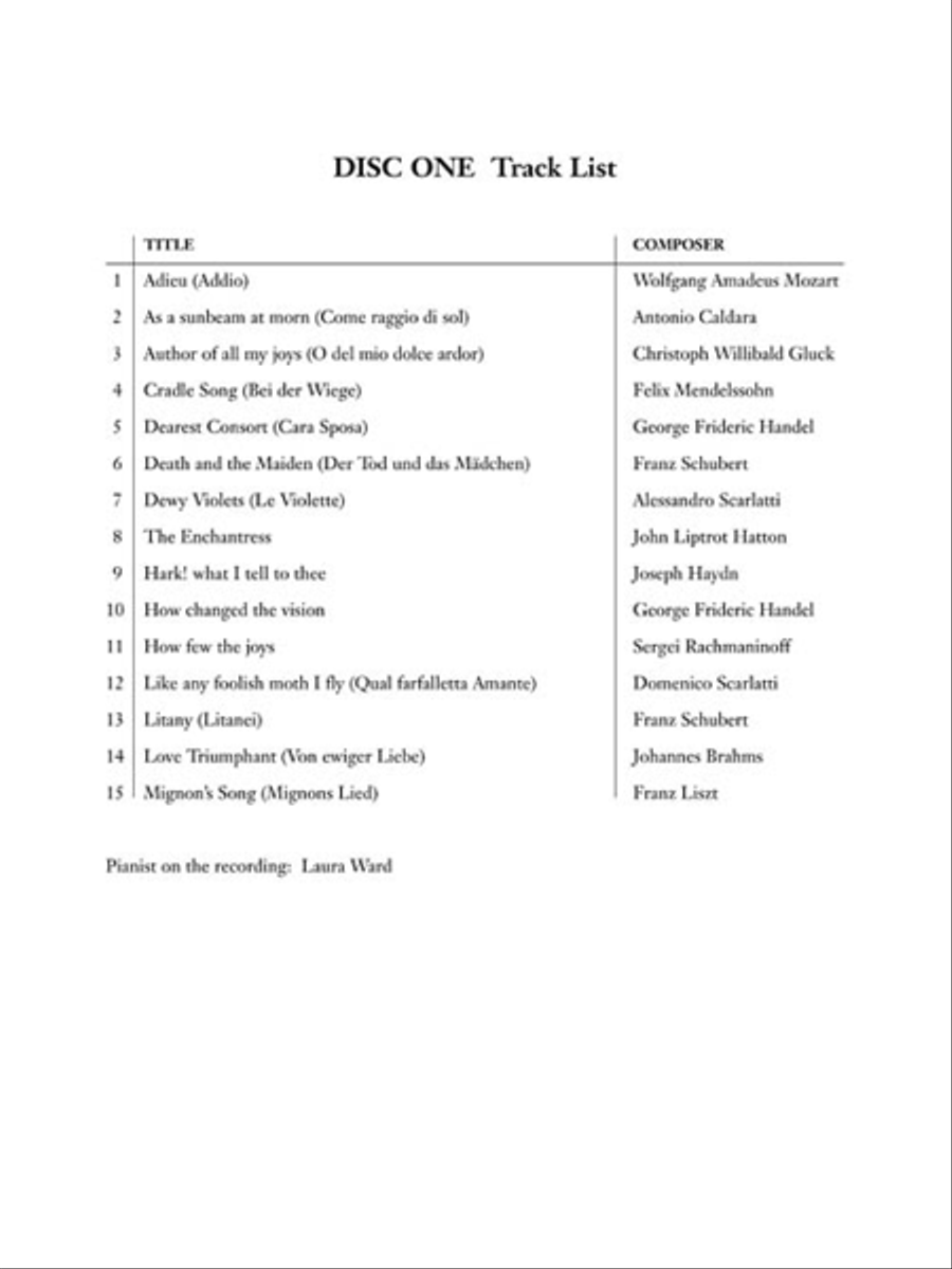 The New Imperial Edition The New Imperial Edition Contralto Voice scores gallery preview page 3