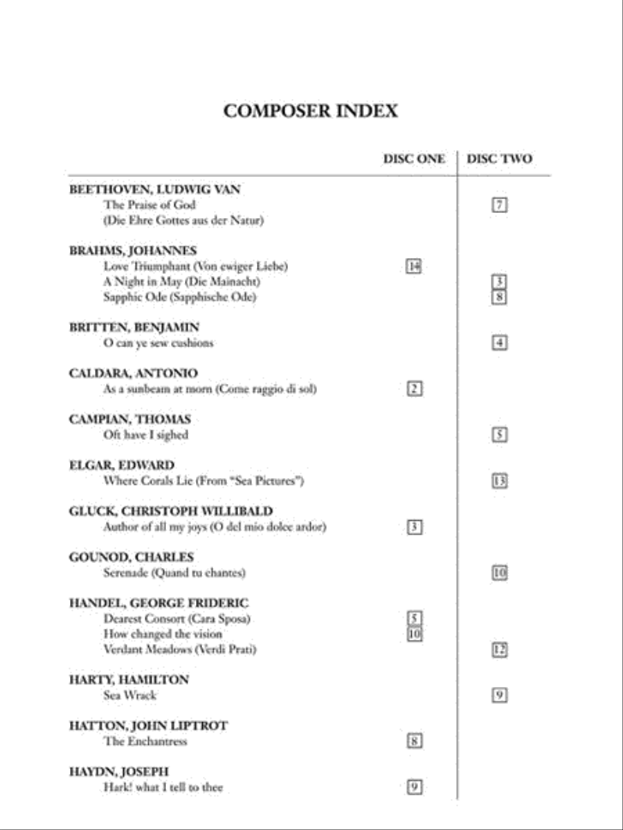 The New Imperial Edition The New Imperial Edition Contralto Voice scores gallery preview page 4