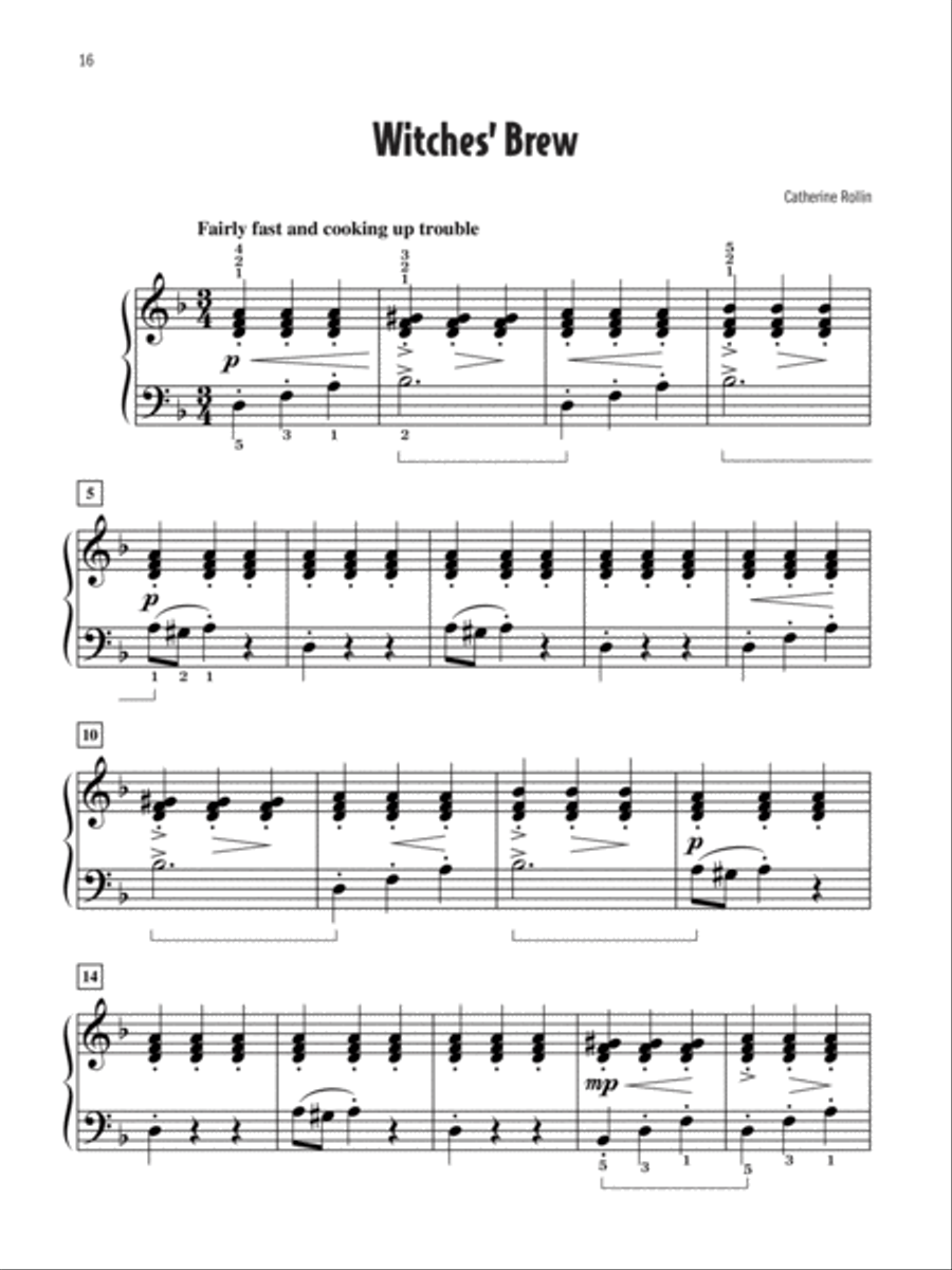 Catherine Rollin's Favorite Solos, Book 1 Piano Solo scores gallery preview page 5