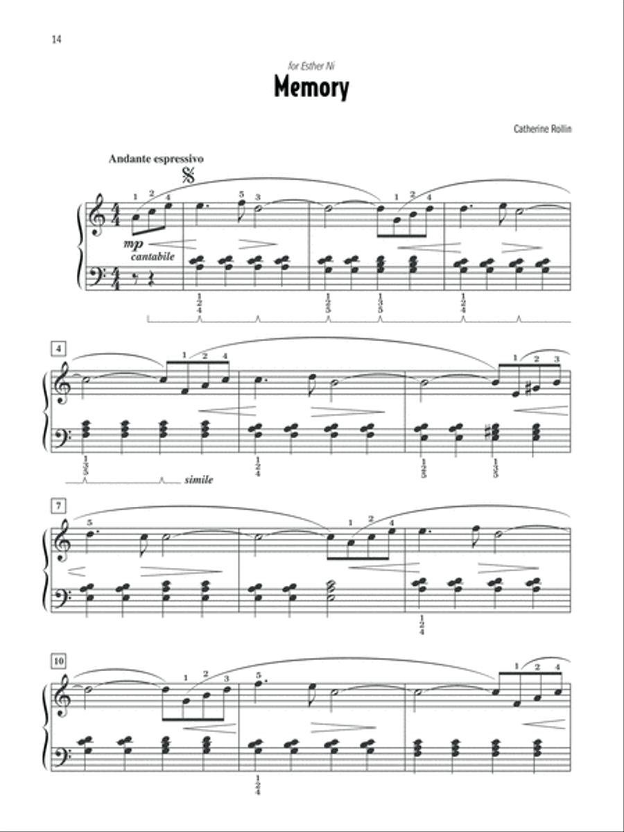 Catherine Rollin's Favorite Solos, Book 3 Piano Solo scores gallery preview page 3