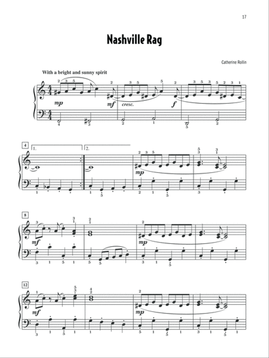 Catherine Rollin's Favorite Solos, Book 3 Piano Solo scores gallery preview page 4