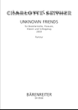 Unknown friends for Bassklarinette, Posaune, Klavier und Schlagzeug