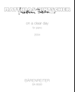 On a clear day for Piano