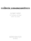 zungen reden for Trumpet and Organ