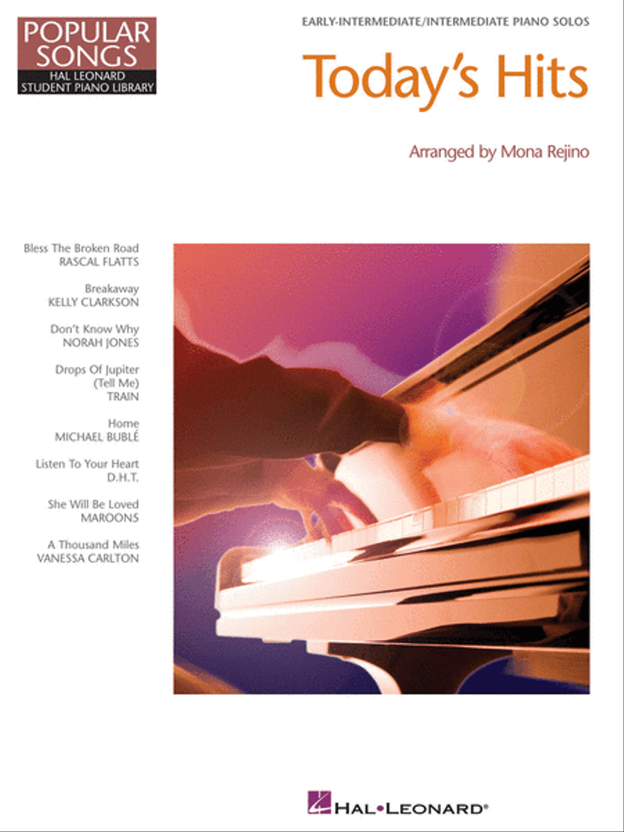 Today's Hits Piano Method scores gallery preview page 1