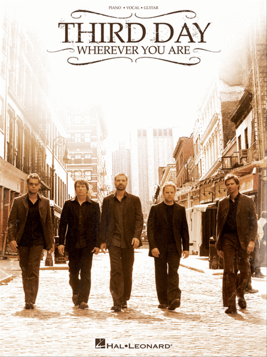 Third Day - Wherever You Are Piano, Vocal, Guitar scores gallery preview page 1