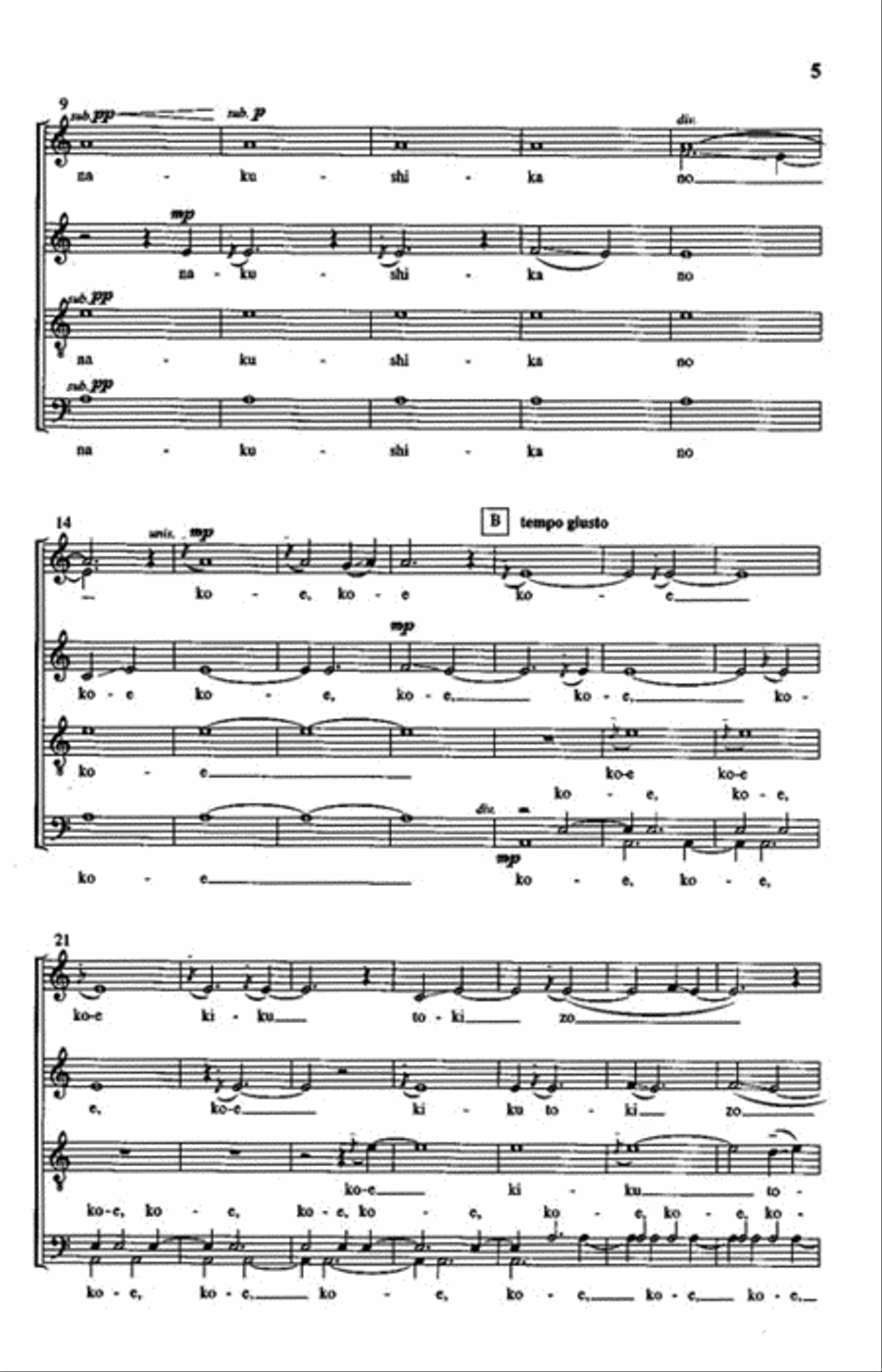 Voices Of Autumn Voices Of Autumn 4-Part scores gallery preview page 3