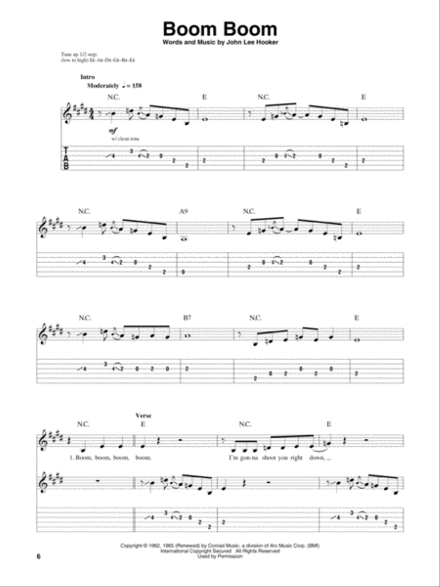 Blues - Guitar Play-Along Volume 38 scores gallery preview page 3
