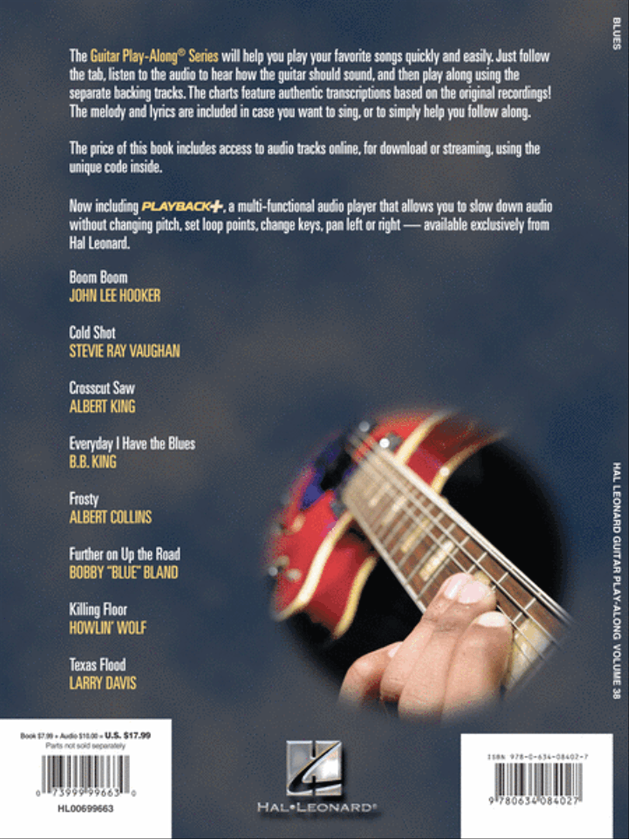 Blues - Guitar Play-Along Volume 38 scores gallery preview page 6