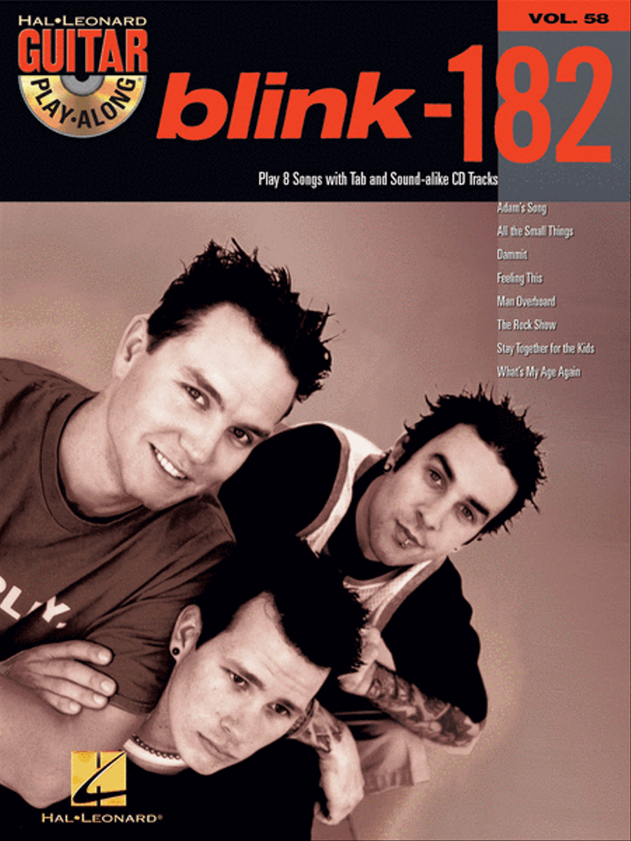 blink-182 Guitar Tablature scores gallery preview page 1