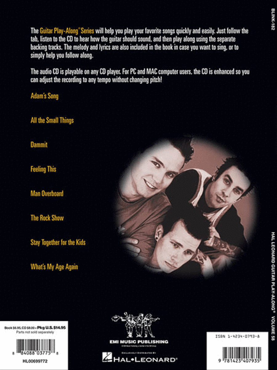 blink-182 Guitar Tablature scores gallery preview page 2