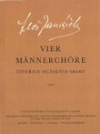 Four Pieces for Male Choir