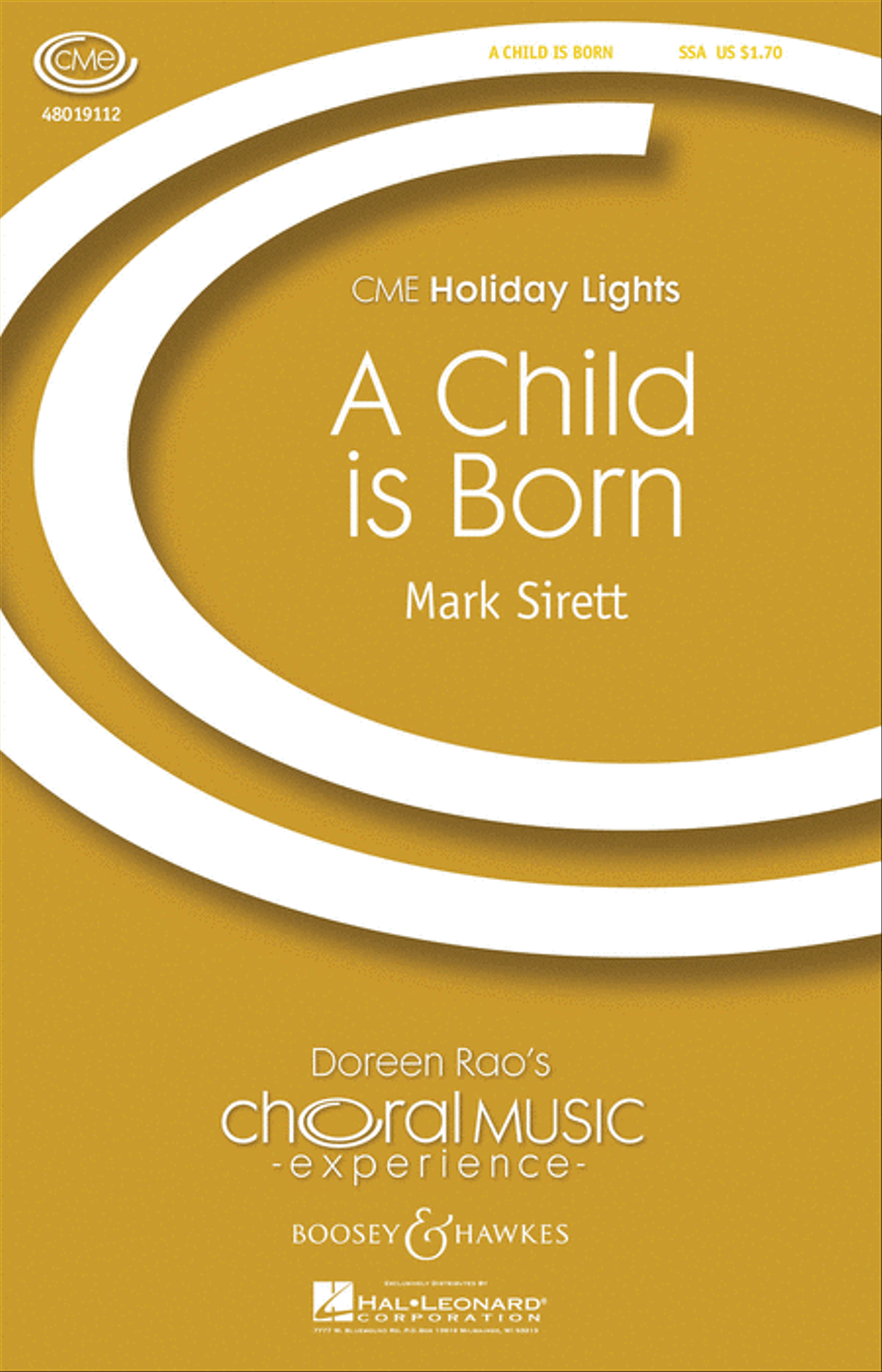 A Child Is Born A Child Is Born SSA scores gallery preview page 1