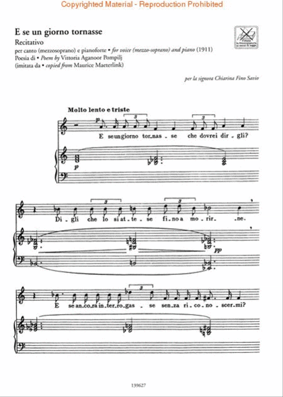 Liriche Liriche High Voice scores gallery preview page 2