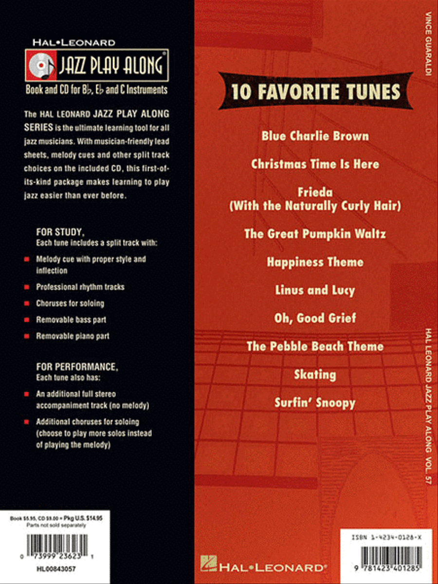 Vince Guaraldi CD scores gallery preview page 2