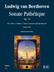 Sonate Pathétique Op. 13 for 2 Oboes, 2 Clarinets, 2 Horns, 2 Bassoons and Contrabassoon (Wien 1810)
