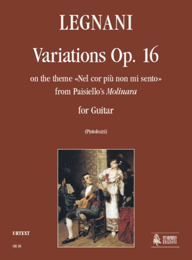 Variations on the theme “Nel cor più non mi sento” from Paisiello’s “Molinara” Op. 16