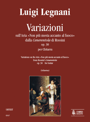 Variations on the Aria “Non più mesta accanto al fuoco” from Rossini’s “Cenerentola” Op. 30
