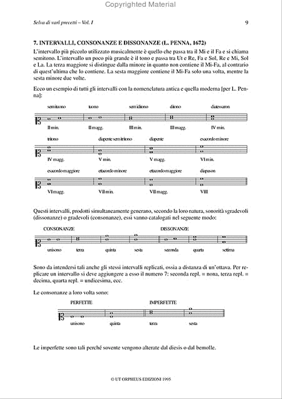 Selva di Vari Precetti. La pratica musicale tra i secoli XVI e XVIII nelle fonti dell’epoca - Vol. III: Il contrappunto a due voci Collection / Songbook scores gallery preview page 2
