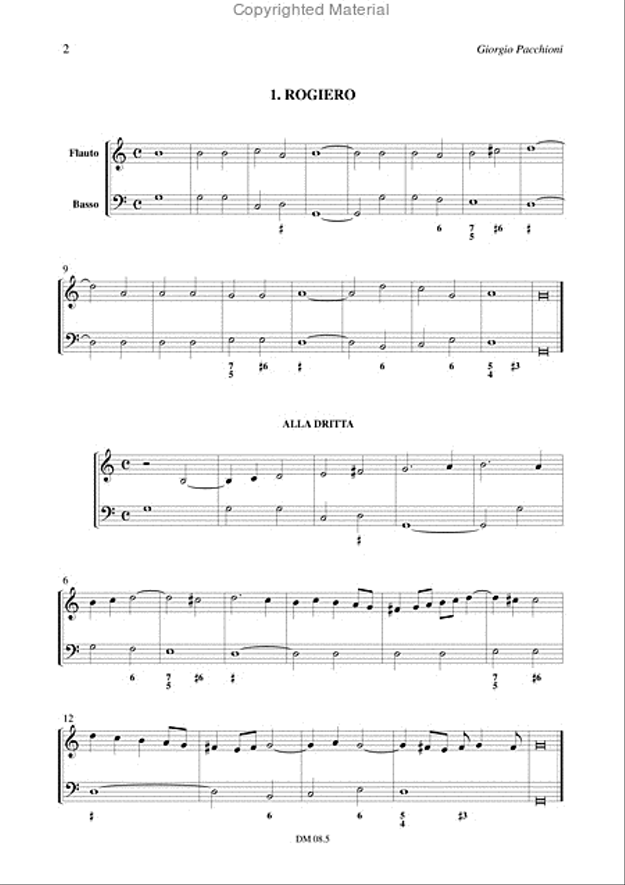 Selva di Vari Precetti. La pratica musicale tra i secoli XVI e XVIII nelle fonti dell’epoca - Vol. III: Il contrappunto a due voci Collection / Songbook scores gallery preview page 6