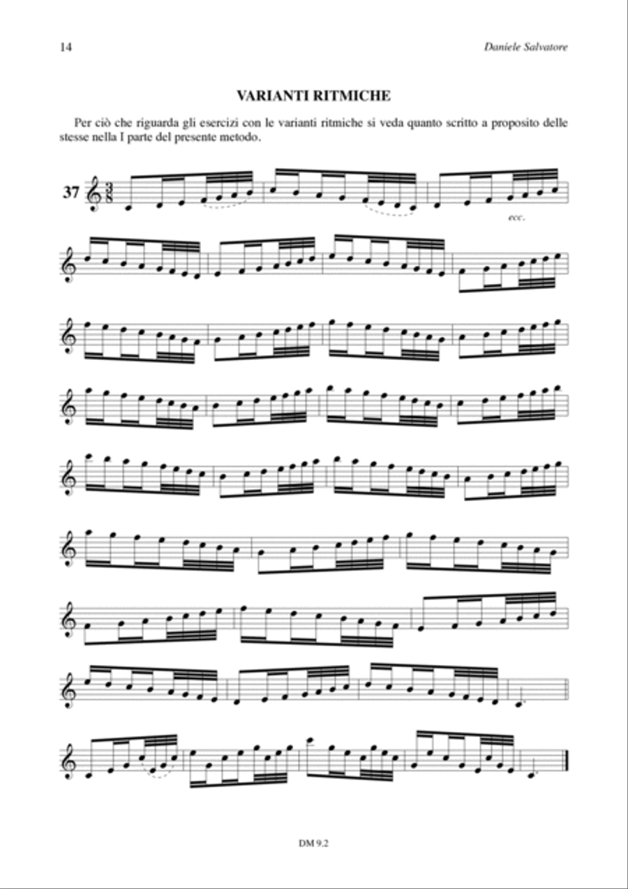 Scales and Arpeggios for Flute - Vol. 2: Intermediate and Advanced courses Flute Solo scores gallery preview page 4