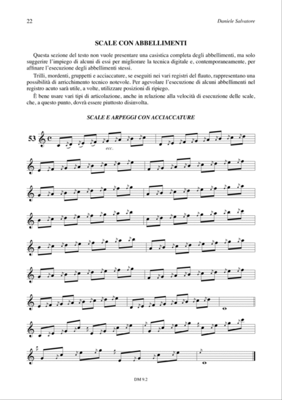 Scales and Arpeggios for Flute - Vol. 2: Intermediate and Advanced courses Flute Solo scores gallery preview page 6