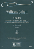 4 Suites of the most celebrated lessons from Handel’s 