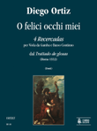O felici occhi miei. 4 Recercadas from 