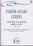 Grande Fantaisie Brillante (Milano 1838) for Harp and Piano or 2 Pianos