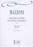 Piccola Suite in stile classico for Harp (1961)