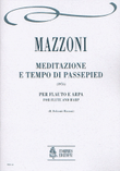 Meditazione e Tempo di Passepied for Flute and Harp (1976)