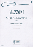 Valse da concerto for Flute and Harp (1976)