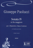 Sonata IV in C Major for 2 Mandolins and Continuo