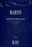 Affetti musicali a 1, 2 e 3 voci (Venezia 1617)