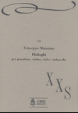 Dialoghi for Piano, Violin, Viola and Violoncello (1989)